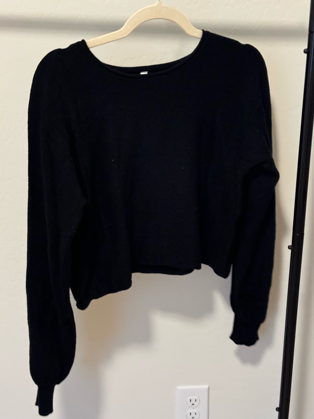Black Crewneck Sweater